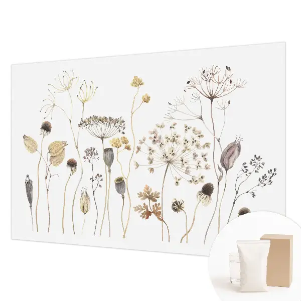 Fototapete mit Motiv aus wilden Blumen