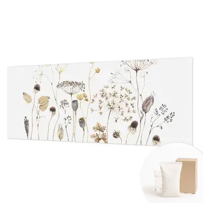 Fototapete mit Motiv aus wilden Blumen