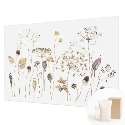 Fototapete mit Motiv aus wilden Blumen