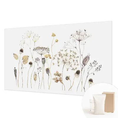 Fototapete mit Motiv aus wilden Blumen