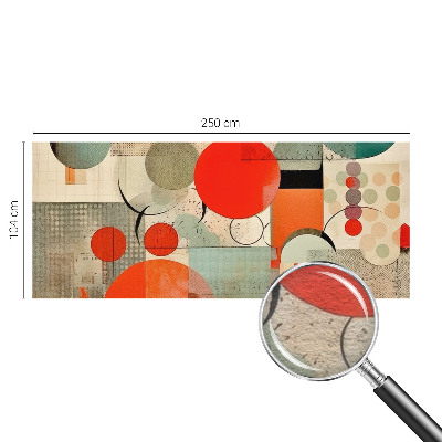 Dekorative Wand-Fototapete Farbenfrohe Abstraktion