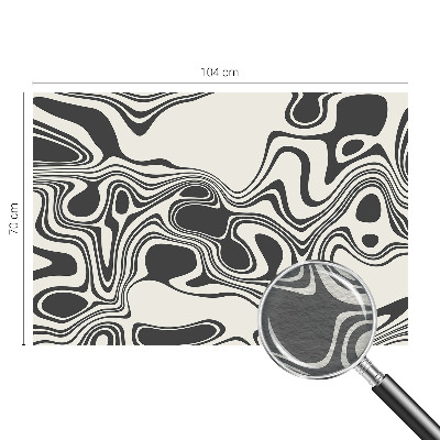 Vlies-Fototapete mit dynamischem Linienmotiv