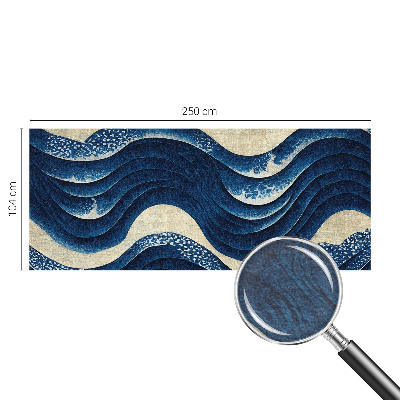 Fototapete fürs Schlafzimmer Ozeanische Formen