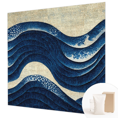 Fototapete fürs Schlafzimmer Ozeanische Formen