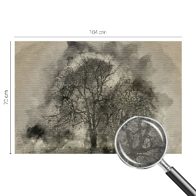 Fototapete fürs Kinderzimmer Mysteriöse Bäume