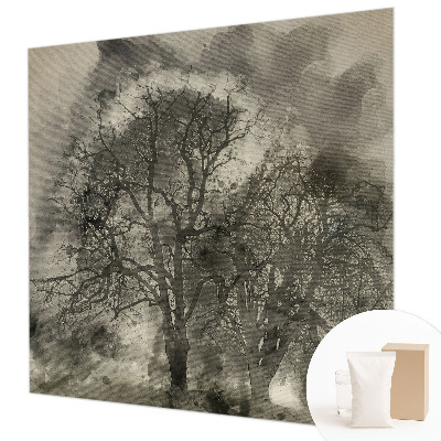 Fototapete fürs Kinderzimmer Mysteriöse Bäume