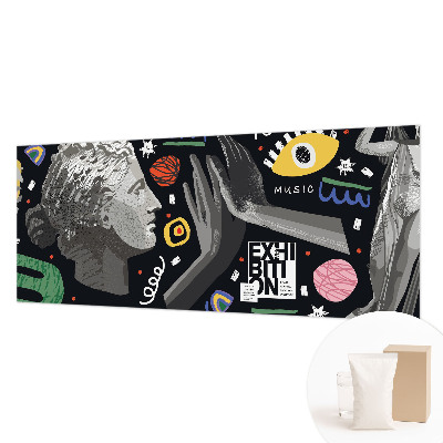 Fototapete aus Vlies Eine farbenfrohe Ausstellung