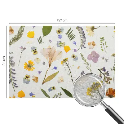 Vlies-Fototapete fürs Schlafzimmer mit Motiv Frühlingsblumen