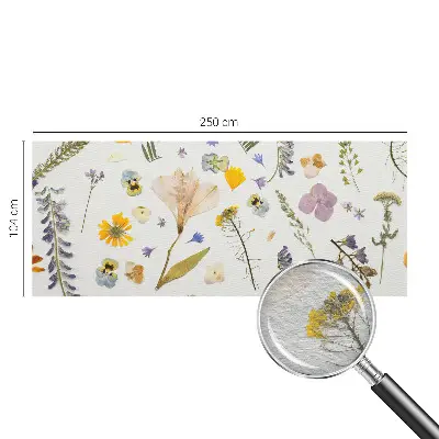 Vlies-Fototapete fürs Schlafzimmer mit Motiv Frühlingsblumen