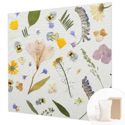Vlies-Fototapete fürs Schlafzimmer mit Motiv Frühlingsblumen