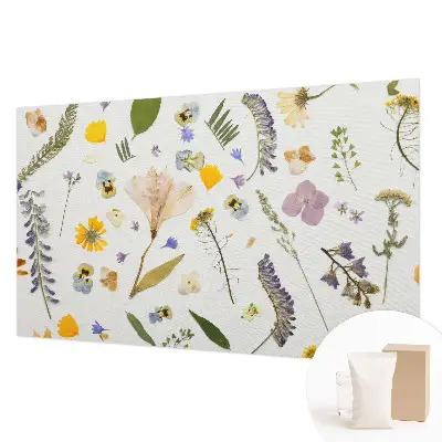 Vlies-Fototapete fürs Schlafzimmer mit Motiv Frühlingsblumen