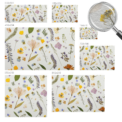 Vlies-Fototapete fürs Schlafzimmer Frühlingsblumen