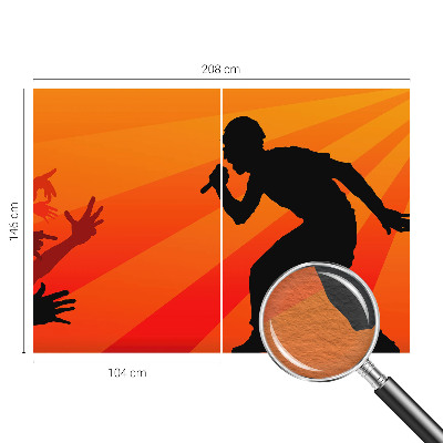 Vlies-Fototapete fürs Kinderzimmer Rhythmische Szene