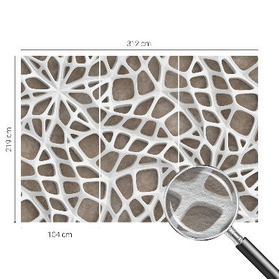 Moderne Vlies-Fototapete Spitzennetz