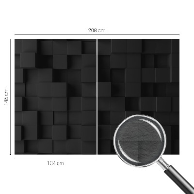 Vliestapete fürs Wohnzimmer Dreidimensionale Würfel