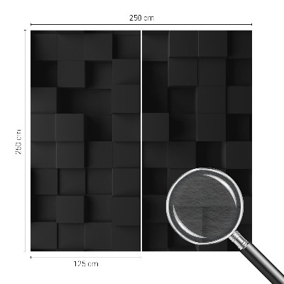 Vliestapete fürs Wohnzimmer Dreidimensionale Würfel