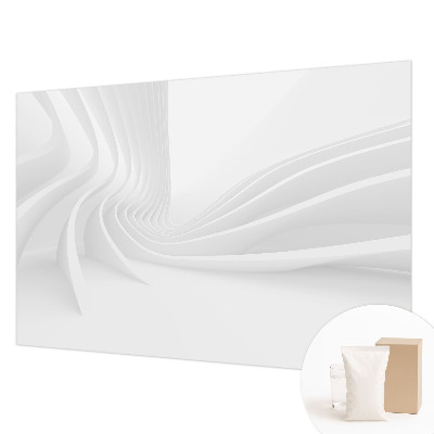 Bedruckte Vlies-Fototapete mit Motiv aus wellenförmigen Linien