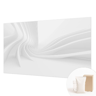 Bedruckte Vlies-Fototapete mit Motiv aus wellenförmigen Linien