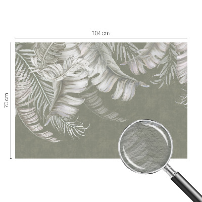 Motivtapete Zarte Blätter