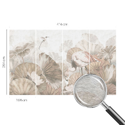 Wand-Fototapete mit einem eleganten Naturmotiv