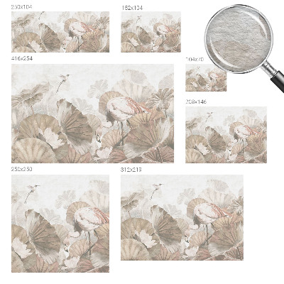 Wand-Fototapete mit einem eleganten Naturmotiv
