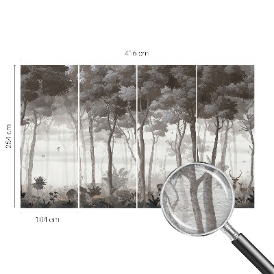 Bildtapete Waldmagie