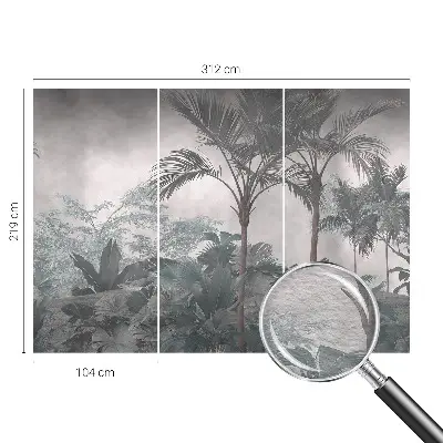 Vlies-Fototapete mit exotischem Naturmotiv