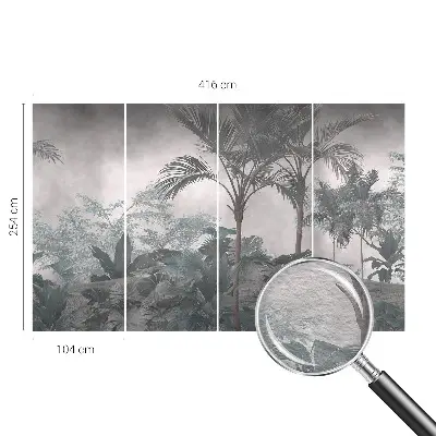 Vlies-Fototapete mit exotischem Naturmotiv