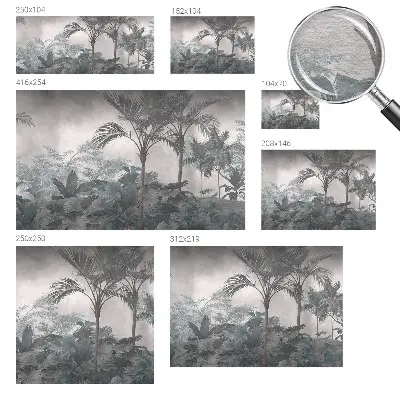 Vlies-Fototapete mit exotischem Naturmotiv