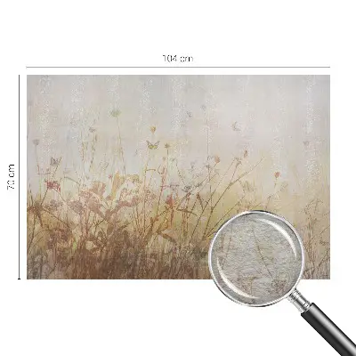 Vlies-Fototapete mit dem Motiv „Harmonie der Wiese“