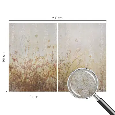 Vlies-Fototapete mit dem Motiv „Harmonie der Wiese“