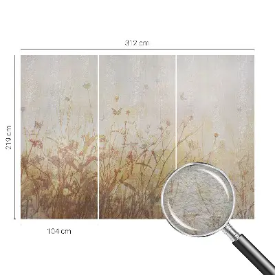Vlies-Fototapete mit dem Motiv „Harmonie der Wiese“