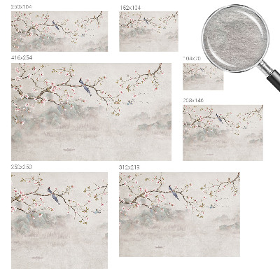 Bedruckte Vlies-Fototapete Orientalische Landschaft