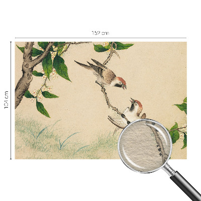 Vliestapete fürs Schlafzimmer Klassisches Duo