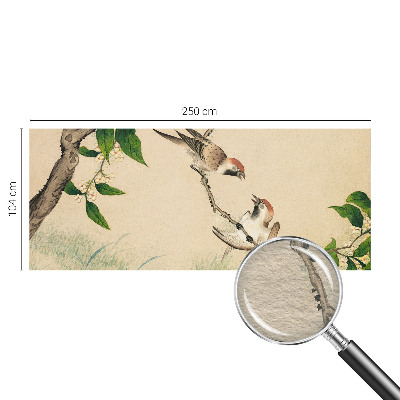 Vliestapete fürs Schlafzimmer Klassisches Duo