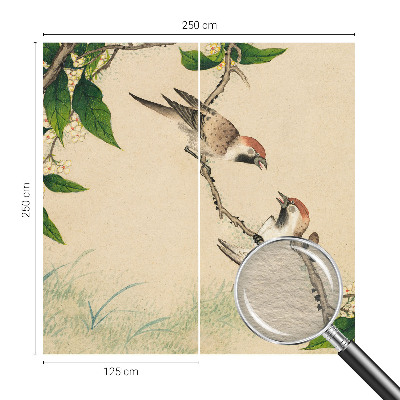 Vliestapete fürs Schlafzimmer Klassisches Duo