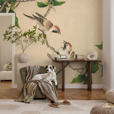 Vliestapete fürs Schlafzimmer Klassisches Duo