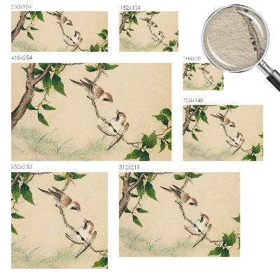 Vliestapete fürs Schlafzimmer Klassisches Duo