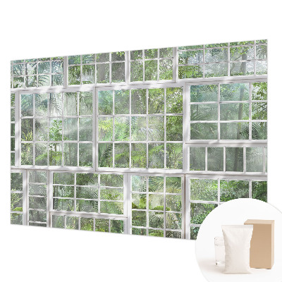 Motivtapete Grüner Wald