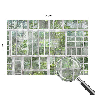 Motivtapete Grüner Wald