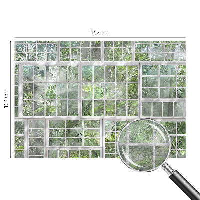 Motivtapete Grüner Wald