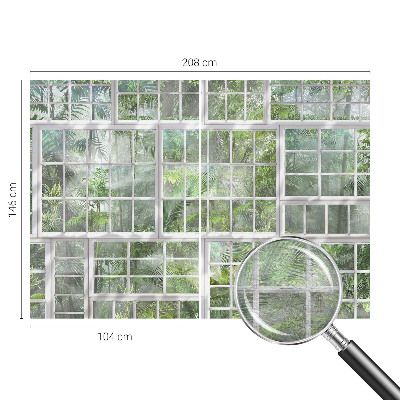 Motivtapete Grüner Wald