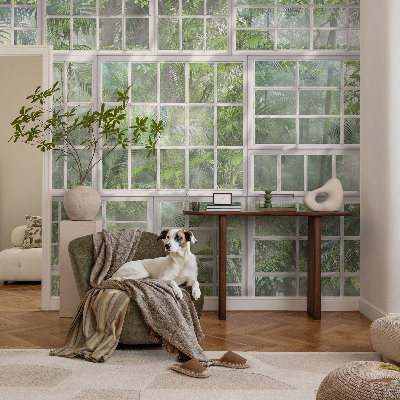 Motivtapete Grüner Wald