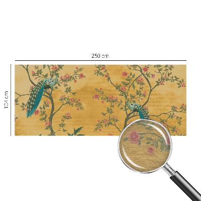 Wand-Fototapete Pfauenbäume