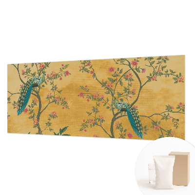 Wand-Fototapete Pfauenbäume