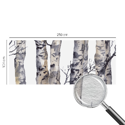 Dekorative Wand-Fototapete Espenwald