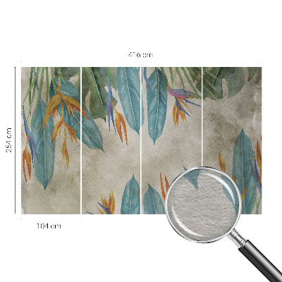 Fototapete Tropische Blumen