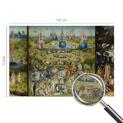 Fototapete fürs Wohnzimmer Der geheime Garten