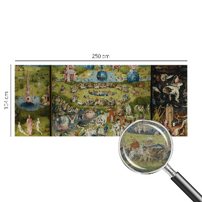 Fototapete fürs Wohnzimmer Der geheime Garten