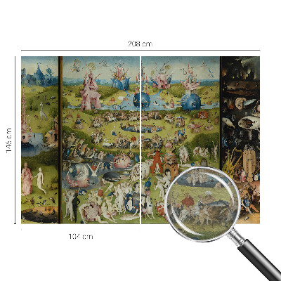 Fototapete fürs Wohnzimmer Der geheime Garten